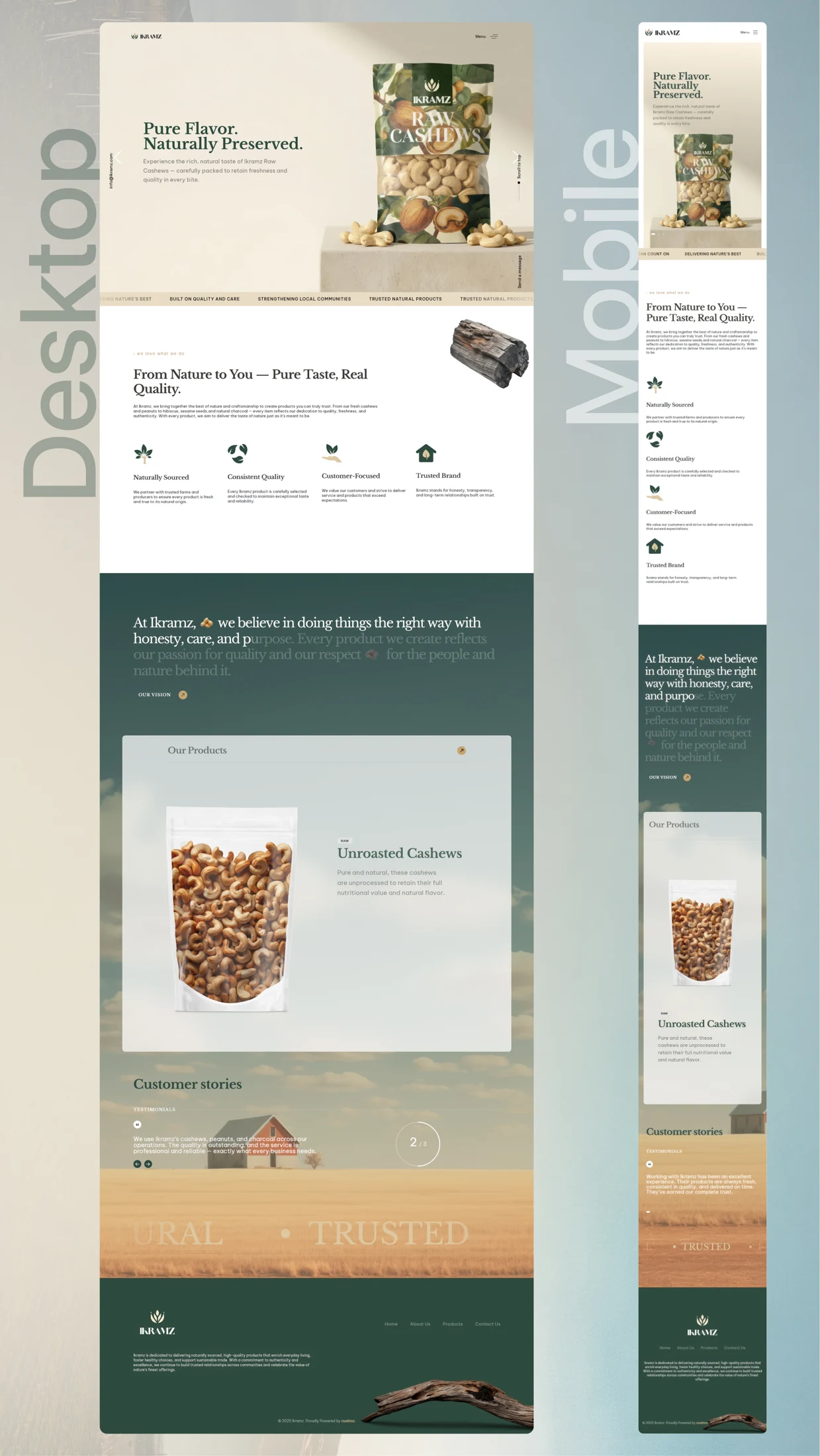 Ikramz website detail 3