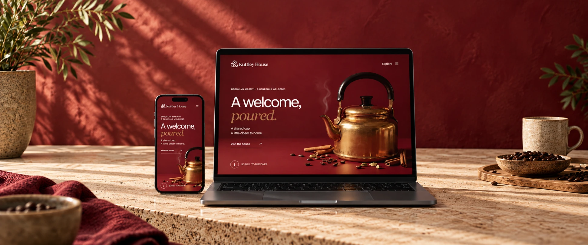 Kuttley House website presentation